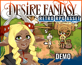 DESIRE FANTASY DEMO [Asset Pack Demo]-RPG RETRO TOPDOWN